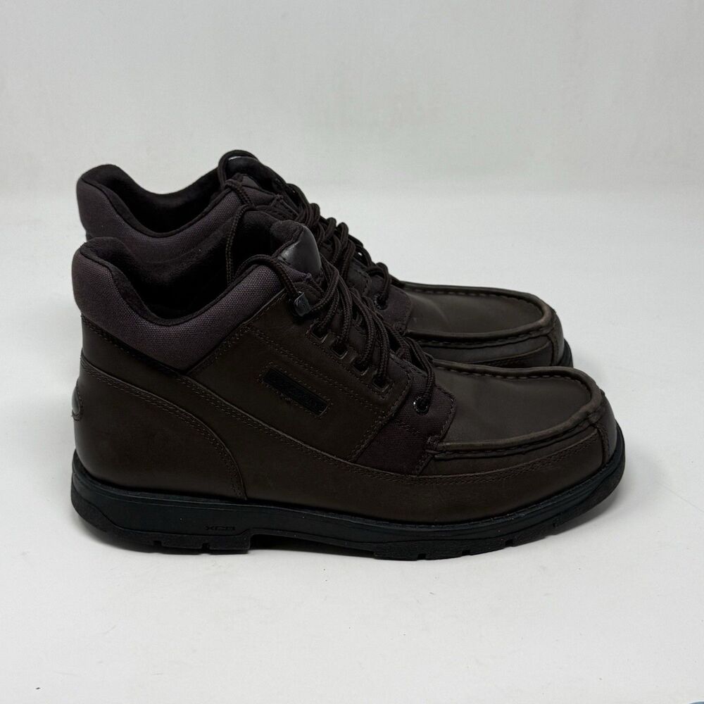 Rockport XCS Chukka Boots Mens 10.5 M Brown Leather Preppy Gorpcore Hiking